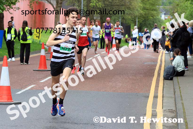 Gateshead Half Marathon and 10k, 2024 Gateshead Marathon, Half Marathon and 10k, Gateshead Stadium.  Photo: David T. Hewitson/Sports for All Pics